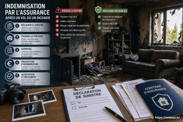 Indemnisation par l’assurance après un vol ou un incendie : quelles démarches et quels recours ?