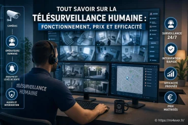 Tout savoir sur la télésurveillance humaine : comment ça fonctionne et à quel prix