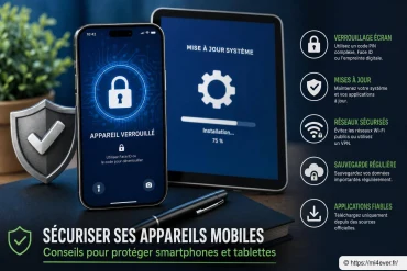 Sécuriser ses appareils mobiles : conseils pour protéger smartphones et tablettes