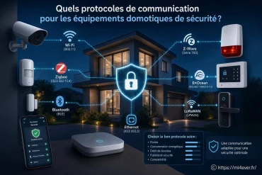 Quels protocoles de communication pour les équipements domotiques de sécurité ?