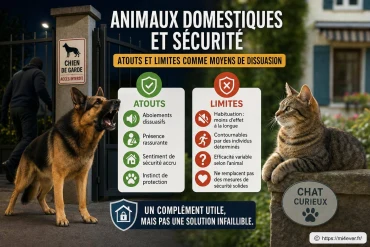 Animaux domestiques et sécurité : atouts et limites comme moyens de dissuasion