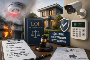 Alarme, vidéosurveillance et détecteur de fumée : que dit la loi et quel impact sur l’indemnisation ?