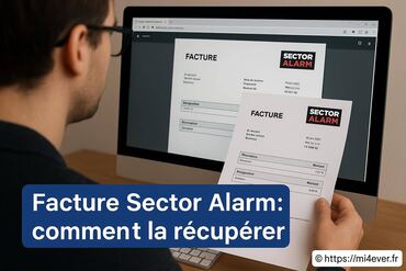 Facture Sector Alarm : comment la récupérer facilement ?