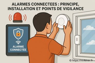 Alarmes connectées : comprendre leur principe, installation et points de vigilance