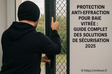 Sécuriser une baie vitrée : guide complet des solutions anti-effraction 2025