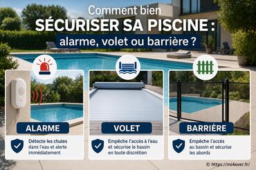 Comment bien sécuriser sa piscine : alarme, volet ou barrière ?